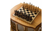 Стол шахматный с баром в виде кареты