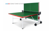Теннисный стол Start Line Compact Expert Outdoor green