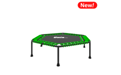 Батут UNIX Line FITNESS Lite Green (130 cm)