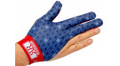 Перчатка для правой руки, синяя с рисунком, Renzo Longoni, Renzline